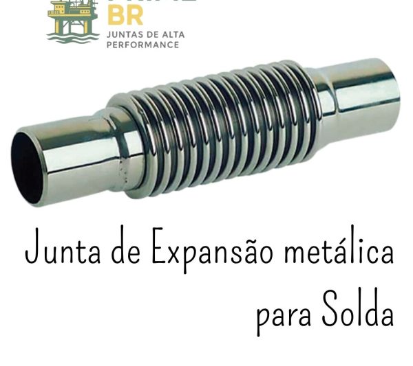 Junta de Expansão Metálica para Solda – Absorção Térmica e Vibração