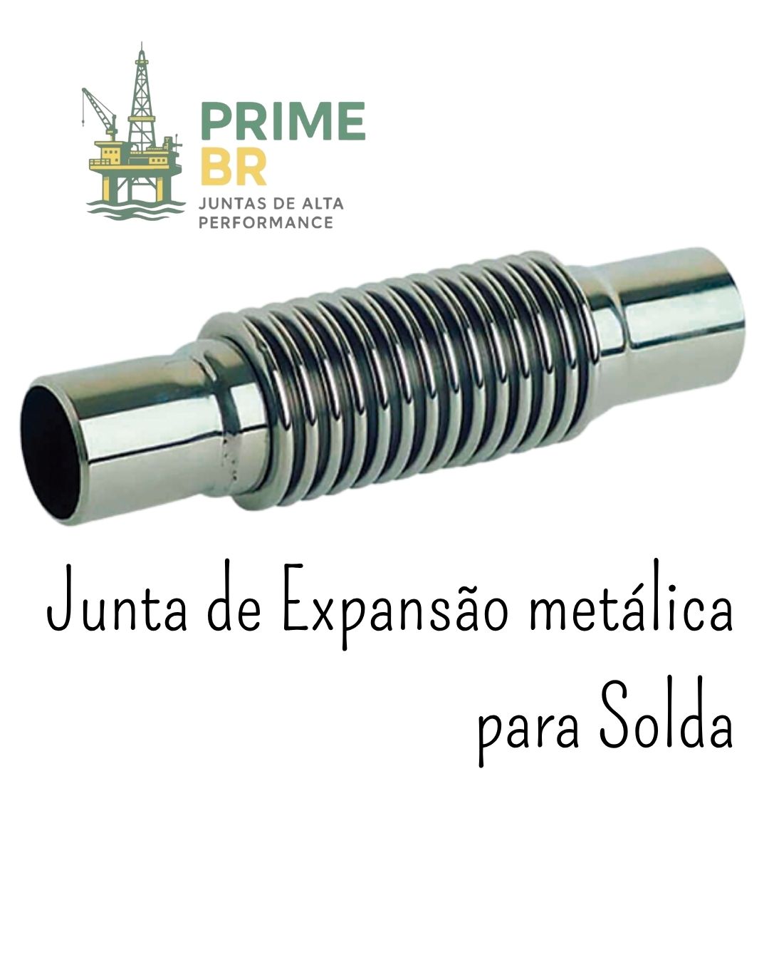 Junta de Expansão Metálica para Solda – Absorção Térmica e Vibração