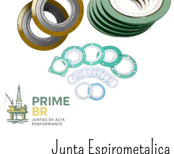 Junta Espirometálica – Vedação para Alta Pressão e Temperatura