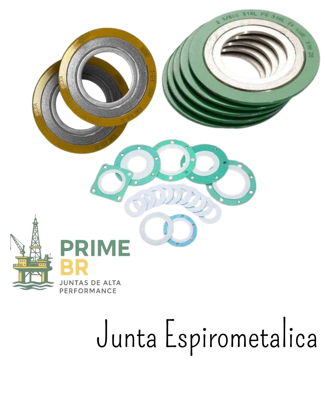 Junta Espirometálica – Vedação para Alta Pressão e Temperatura