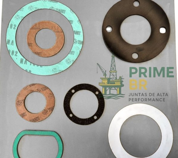 Juntas para Flanges – Modelos e Materiais Diversos