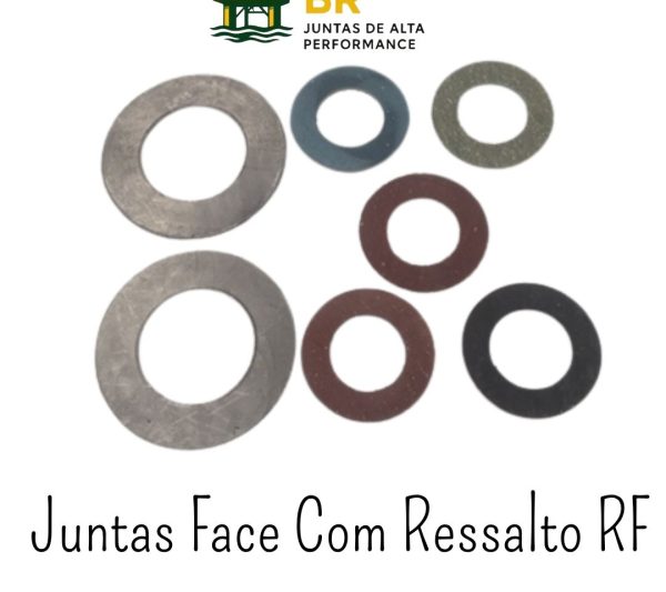 Juntas para Flanges Face Com Ressalto (RF) – Vários Materiais e Medidas