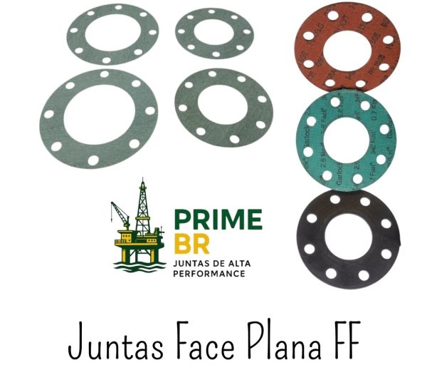 Juntas para Flanges Face Plana (FF) – Vários Materiais e Medidas
